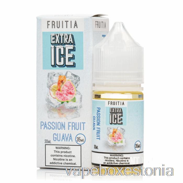 Vape Box Estonia Passionfruit Guajaav - Ekstra Jää - Puuviljasoolad - 30ml 50mg